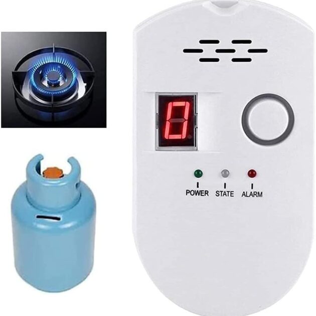 جهاز كشف تسرب الغاز الذكي
